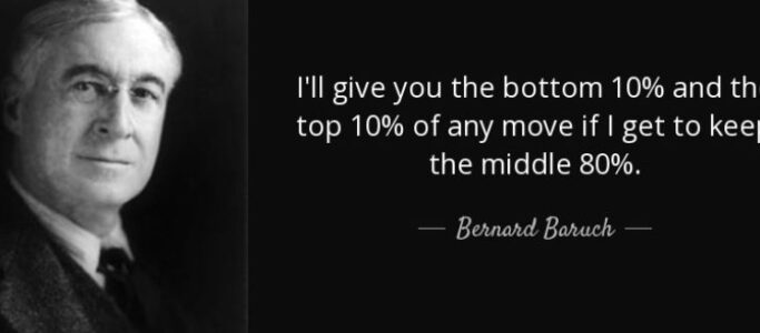 Bernard Baruch – Aiming For The Middle 80% Of The Move